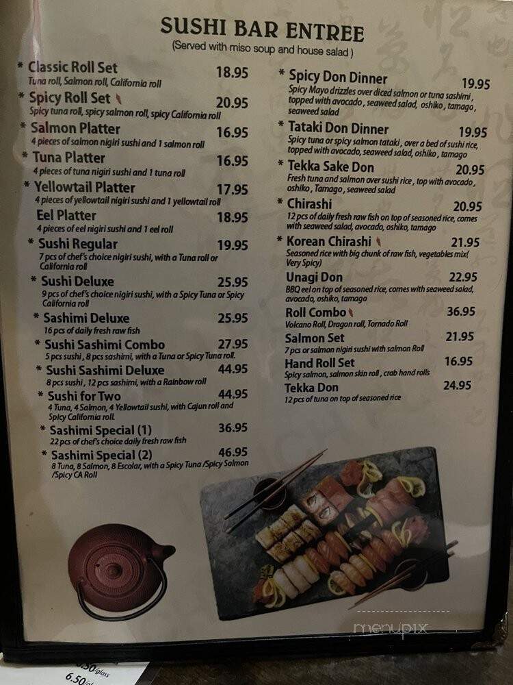 Sakatomo Sushi - Virginia Beach, VA menu_pic