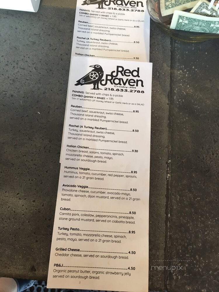 Red Raven Bike Cafe - Crosby, MN