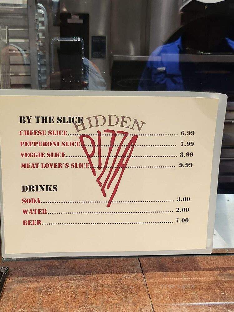 Hidden Pizza - Reno, NV menu_pic