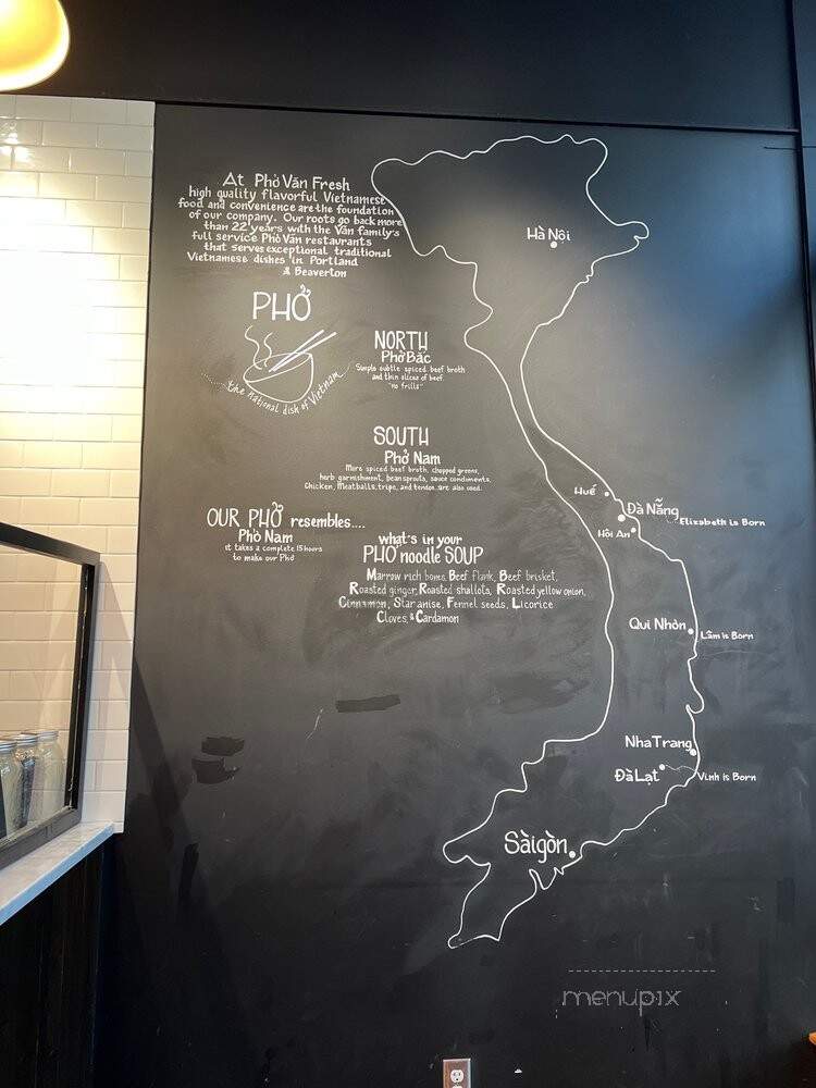 Pho Van Fresh - Portland, OR menu_pic