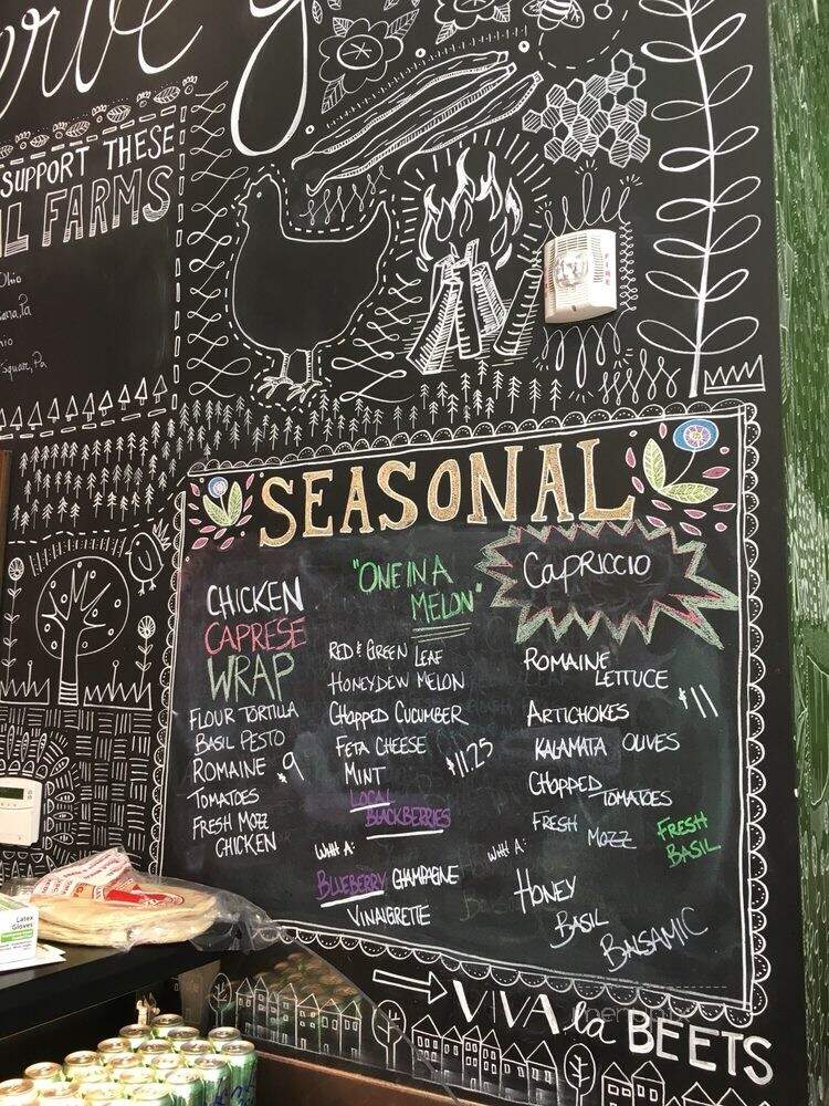 Earth Inspired Salads - Pittsburgh, PA menu_pic
