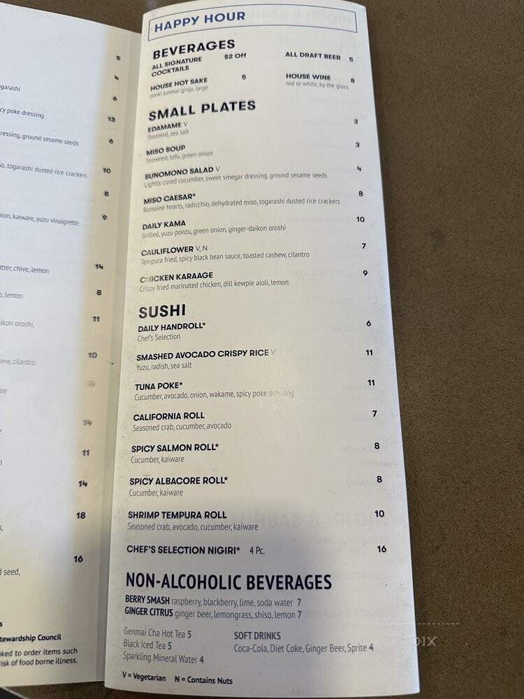 Bamboo Sushi - Portland, OR menu_pic