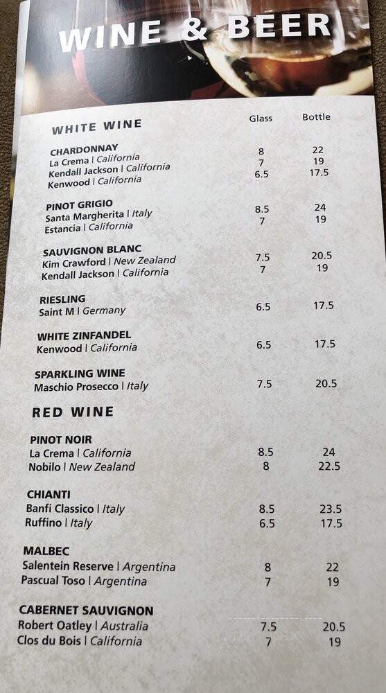 Cafesano - Dulles, VA menu_pic