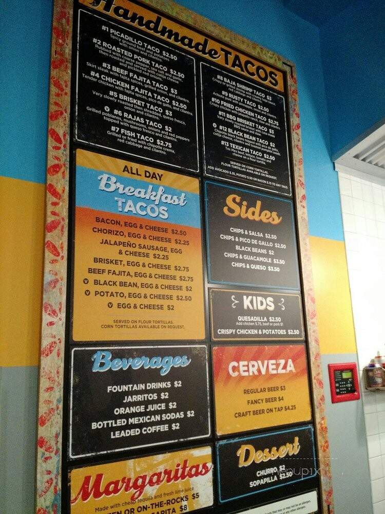 R Taco - Mansfield, TX menu_pic