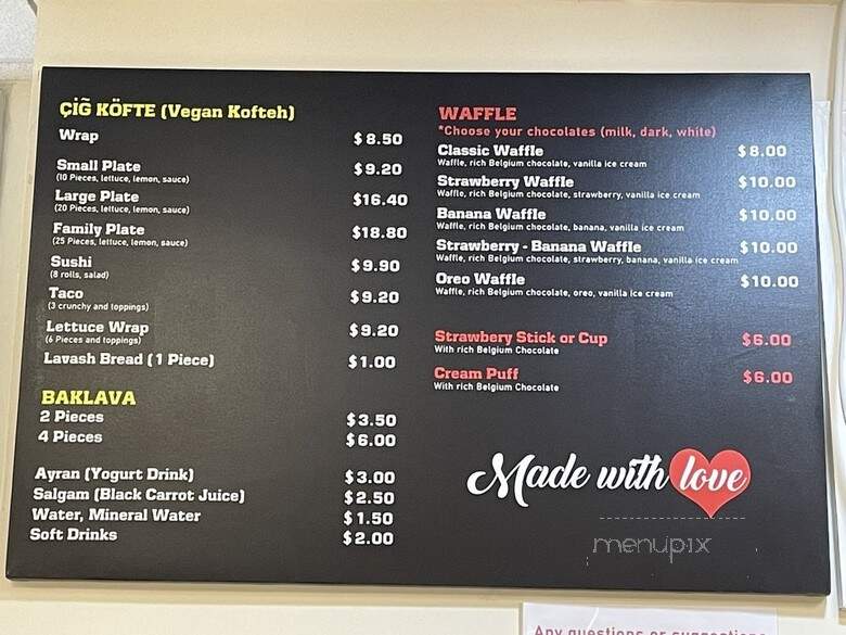 Nefista Vegan Kofteh - Cliffside Park, NJ