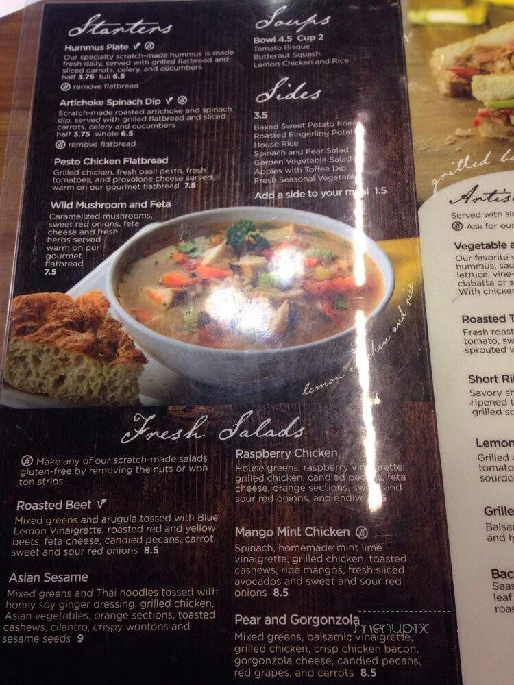 Blue Lemon - Farmington, UT menu_pic