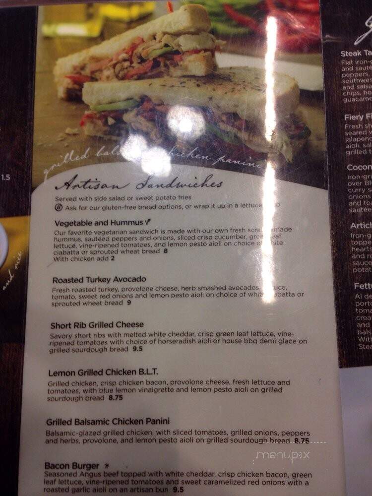 Blue Lemon - Farmington, UT menu_pic