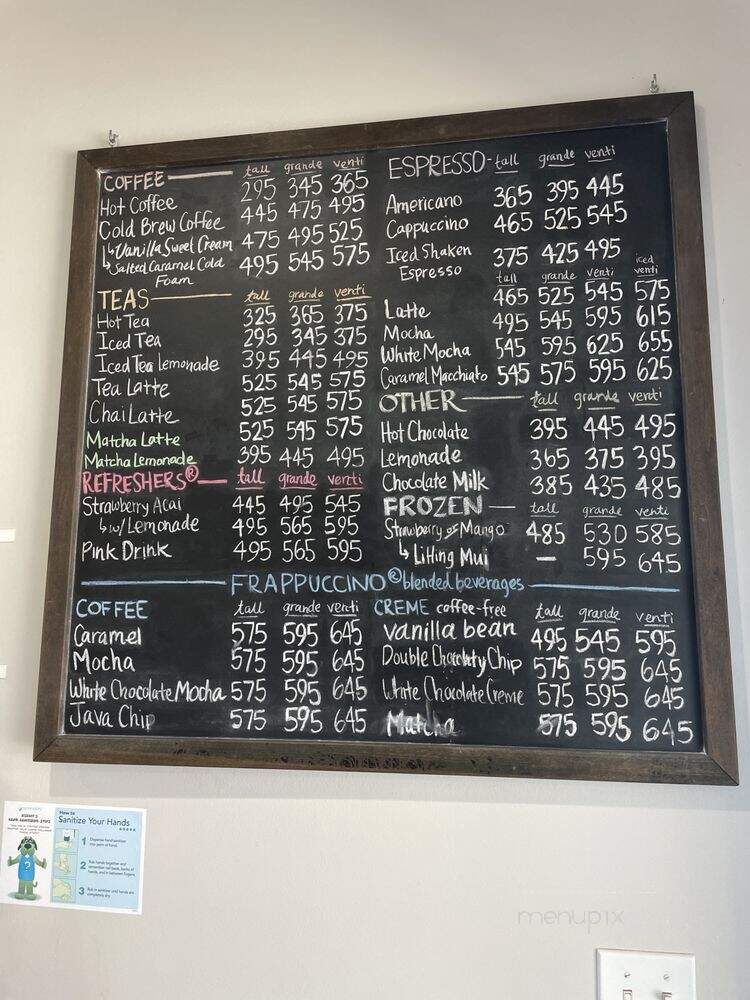 Rec 7 Cafe - Mililani, HI menu_pic