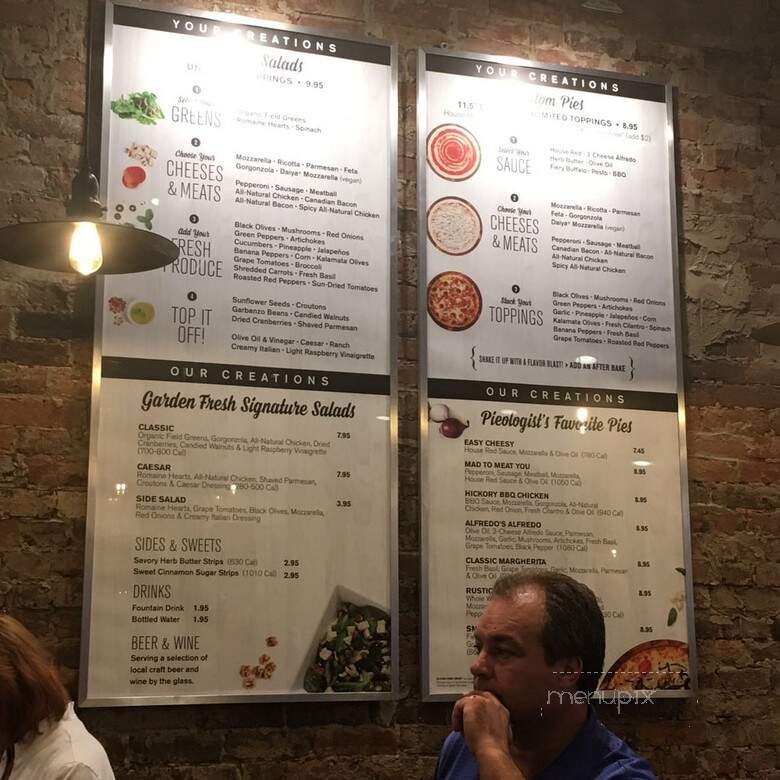 Pieology Pizzeria - Franklin, TN menu_pic