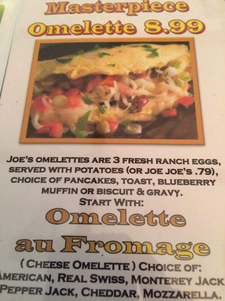 Humble Joe's - Redding, CA menu_pic