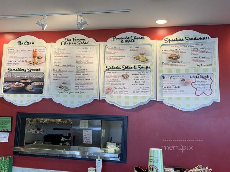 Chicken Salad Chick - Fort Worth, TX menu_pic