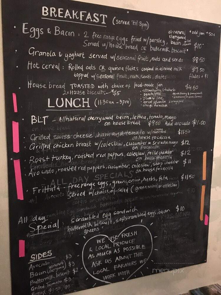 Amargosa Cafe - Death Valley Junction, CA menu_pic