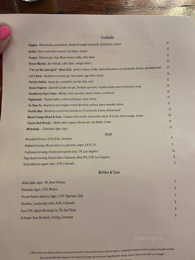 Manuela - Los Angeles, CA menu_pic