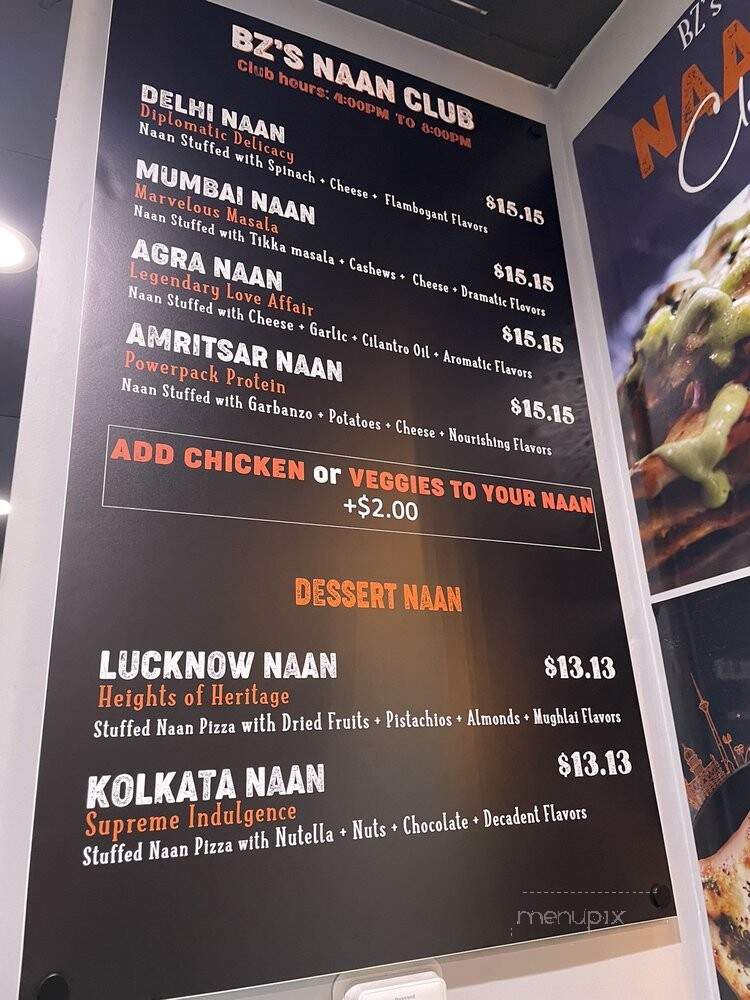 Bollywood Zaika - Redondo Beach, CA menu_pic