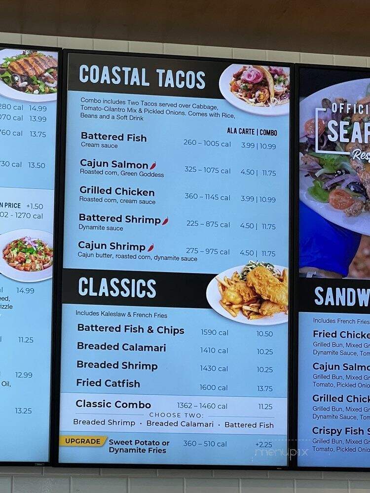 California Fish Grill - Culver City, CA menu_pic