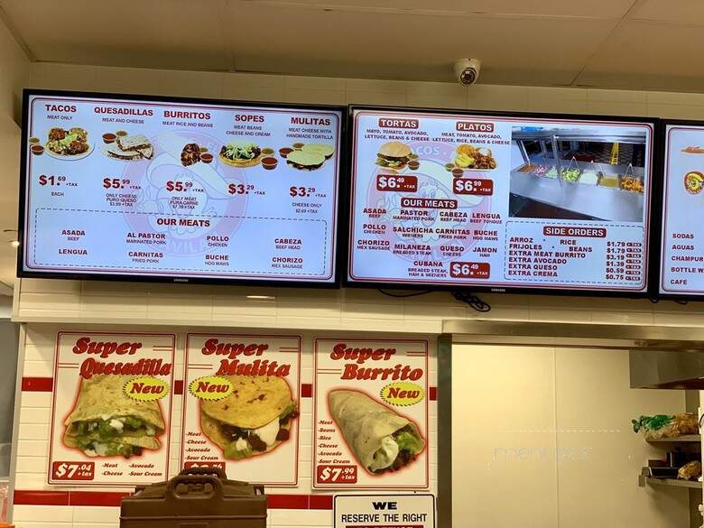 Tacos El Gavilan - Azusa, CA menu_pic