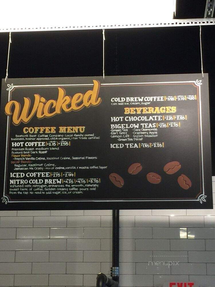 Wicked Bagel - Lexington, MA menu_pic