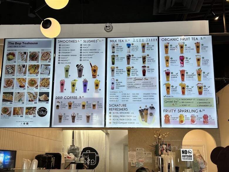 The Bep - Houston, TX menu_pic