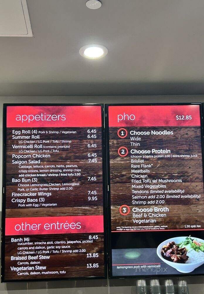 123 Pho - Long Beach, CA menu_pic