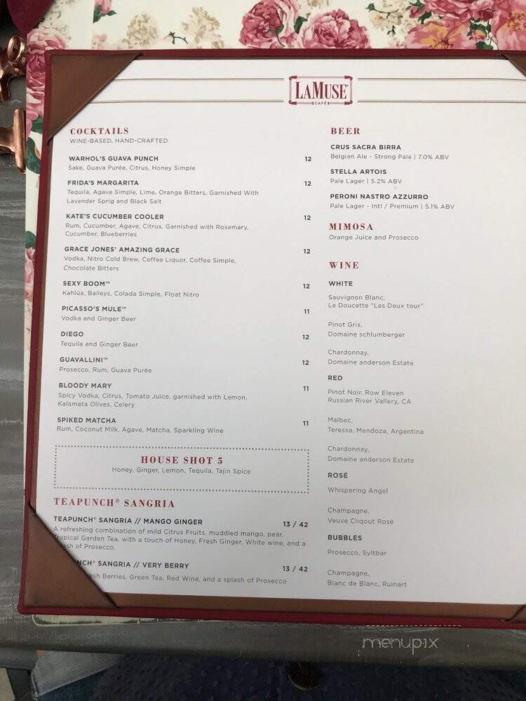 LaMuse Cafe - Miami, FL menu_pic