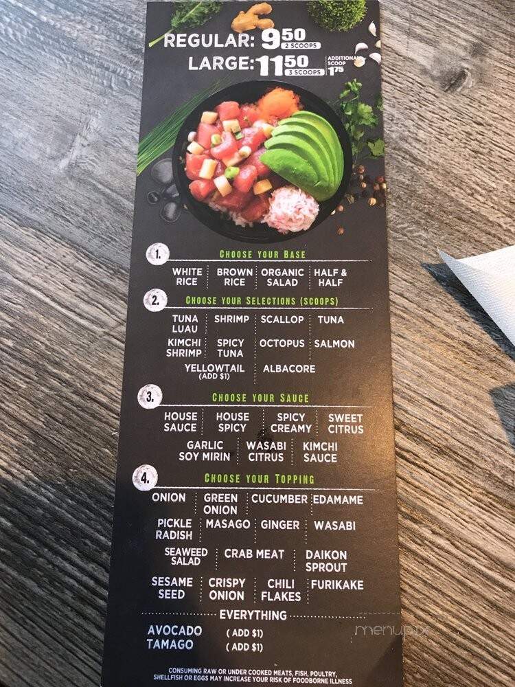 Ahipoki Bowl - Upland, CA menu_pic