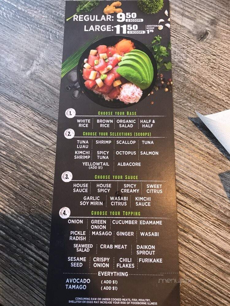 Ahipoki Bowl - Upland, CA menu_pic