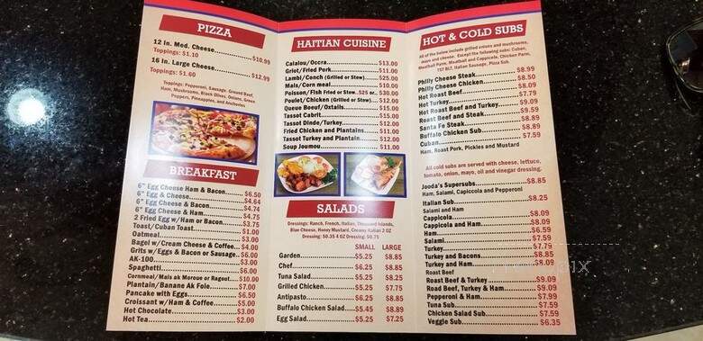Miranda's Subs & Bakery - North Miami, FL menu_pic