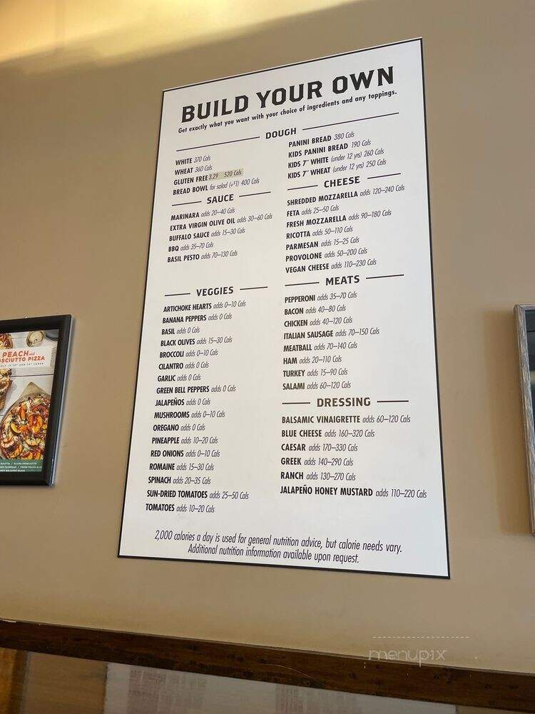 Your Pie - Clarkesville, GA menu_pic