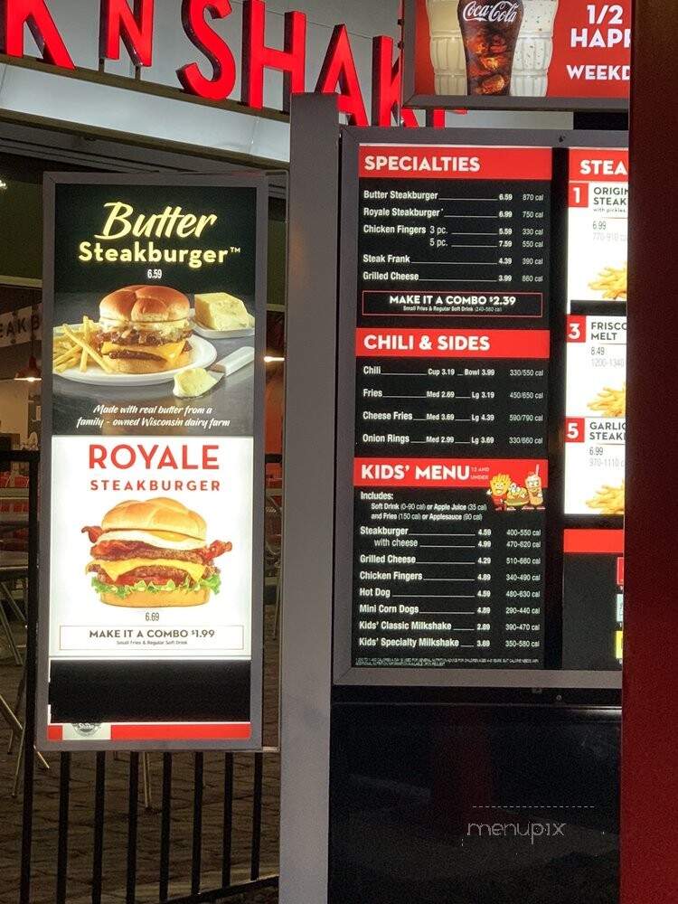 Steak 'n Shake - Reno, NV menu_pic