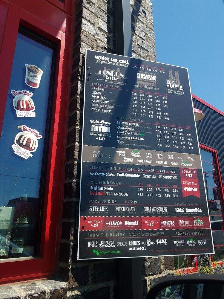 Wake Up Call - Spokane, WA menu_pic