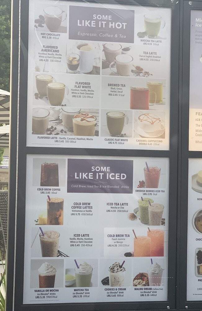 The Coffee Bean & Tea Leaf - Glendora, CA menu_pic