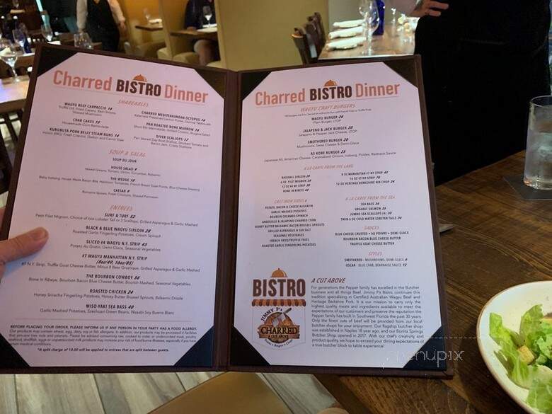 Jimmy P's Butcher Shop & Cafe - Bonita Springs, FL menu_pic