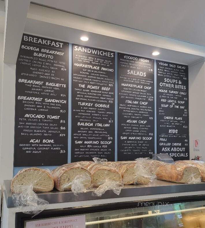 San Marino Cafe & Marketplace - San Marino, CA menu_pic