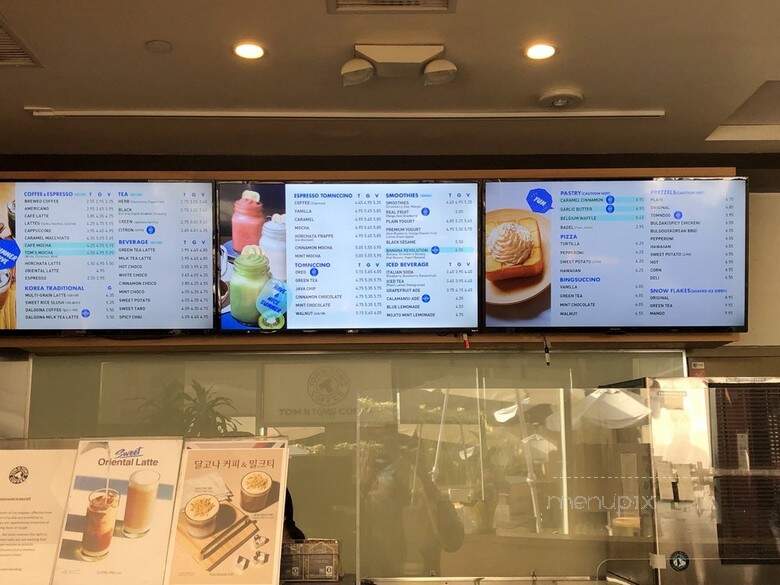 Tom N Toms - Los Angeles, CA menu_pic