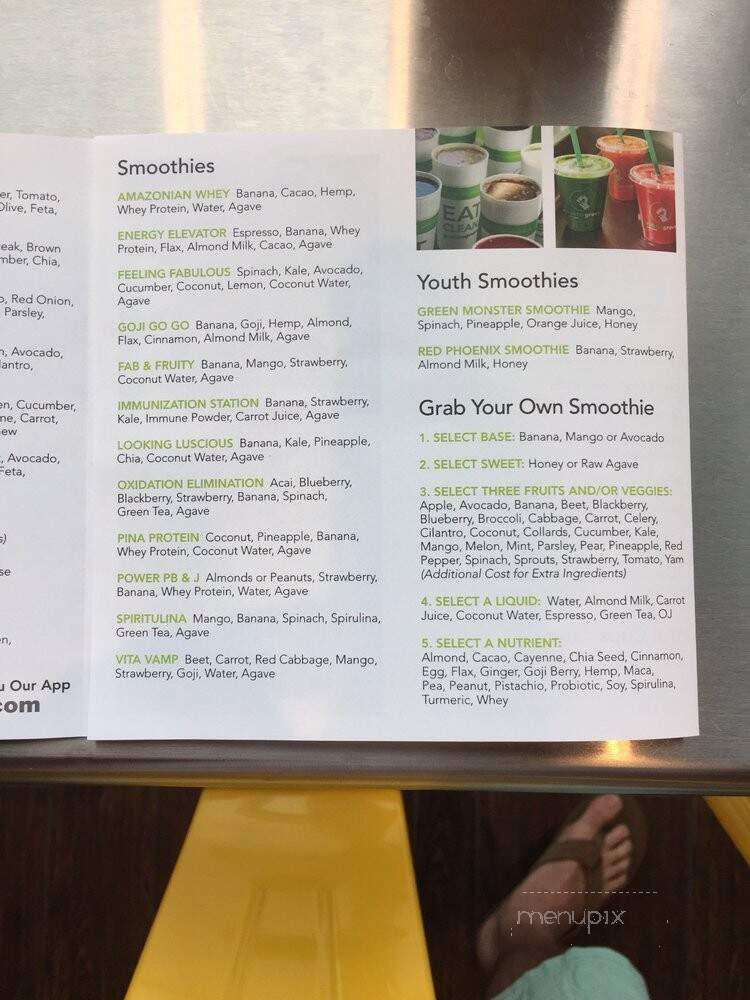 Grabbagreen - Edina, MN menu_pic