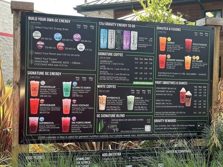 Gravity Coffee Federal Way North - Federal Way, WA menu_pic