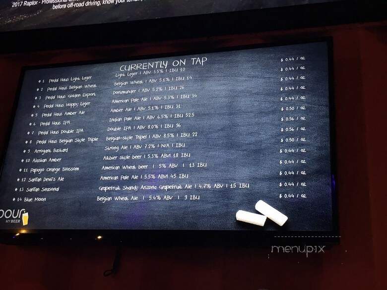 The Park - Phoenix, AZ menu_pic