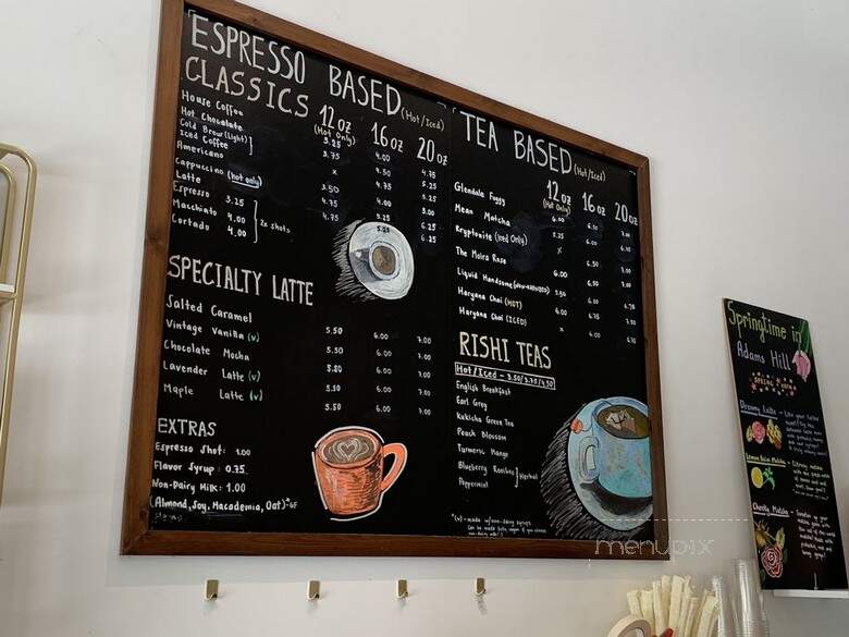 Kafn Coffee Bar - Glendale, CA menu_pic
