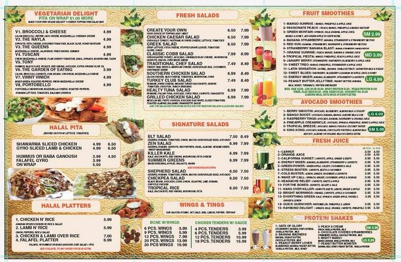 Roksana Gourmet Deli - Ridgewood, NY menu_pic