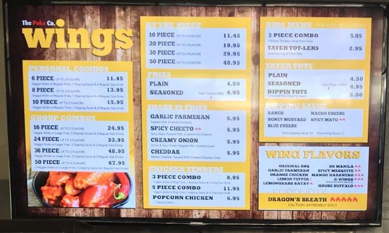 The Poke Co. - Norwalk, CA menu_pic