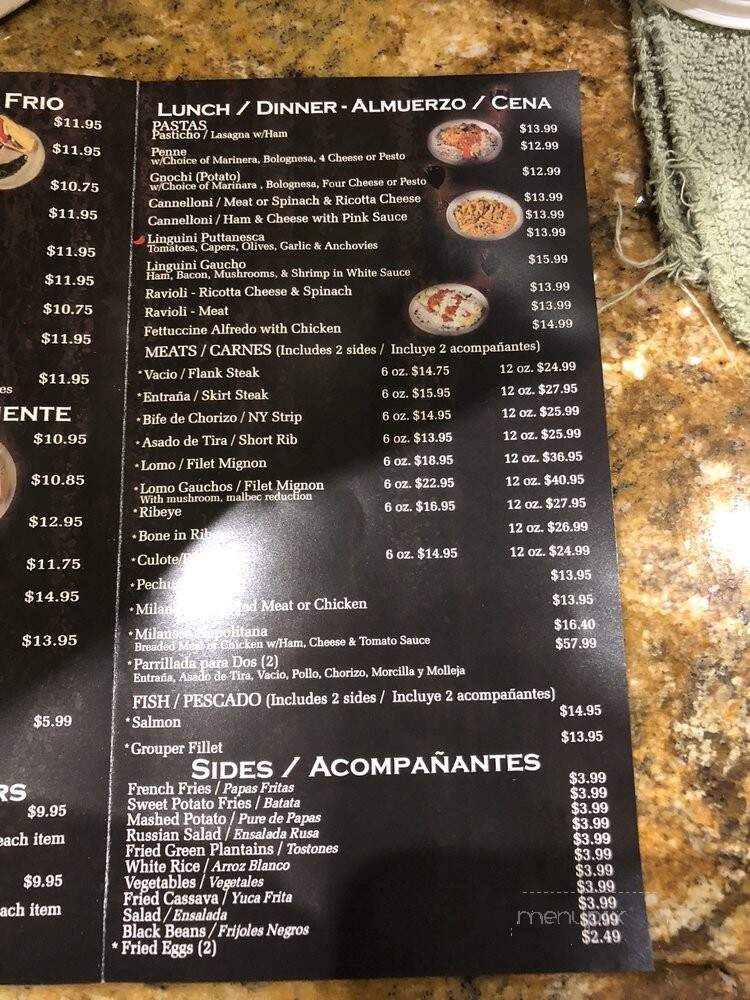 Gauchos Gourmet Market - Miami Lakes, FL menu_pic