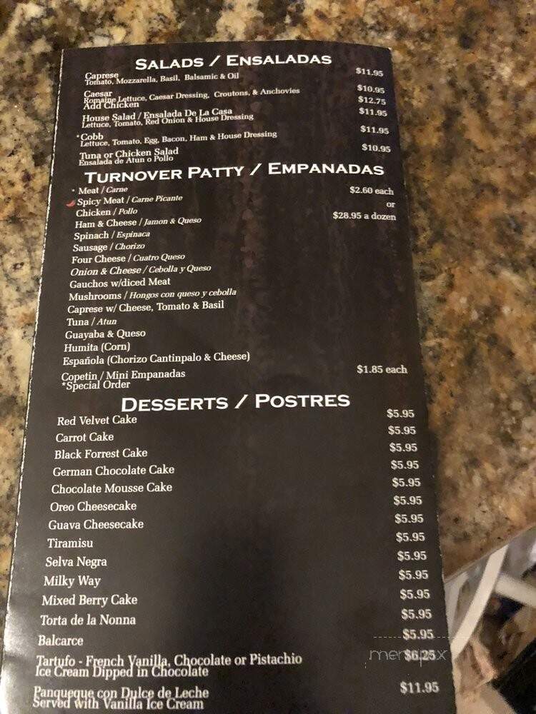 Gauchos Gourmet Market - Miami Lakes, FL menu_pic