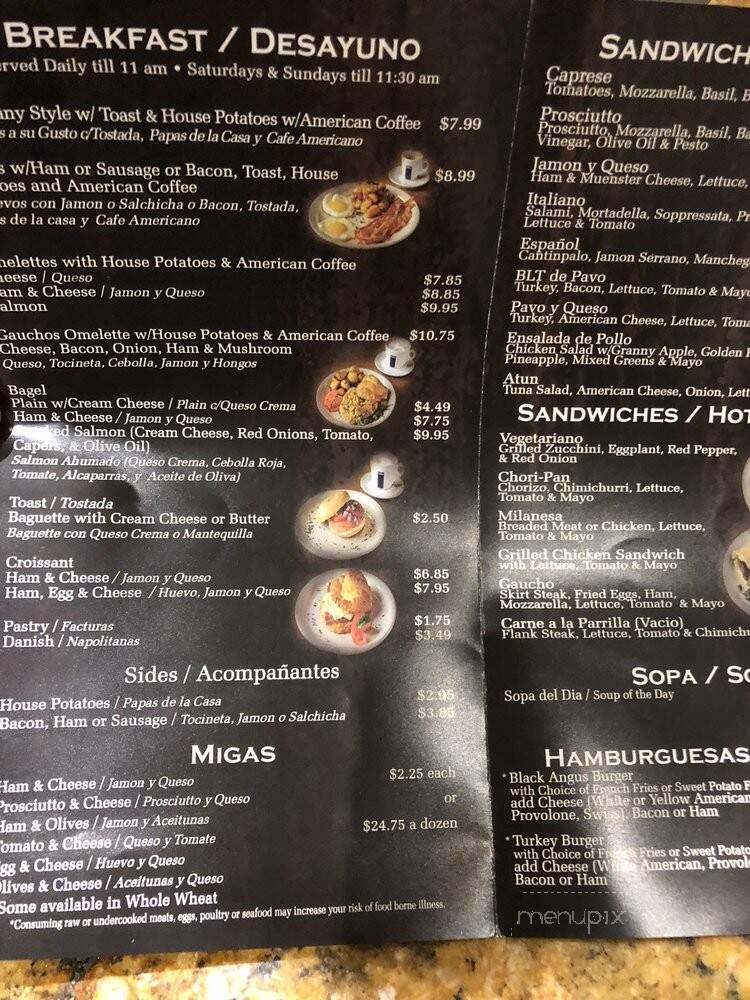Gauchos Gourmet Market - Miami Lakes, FL menu_pic