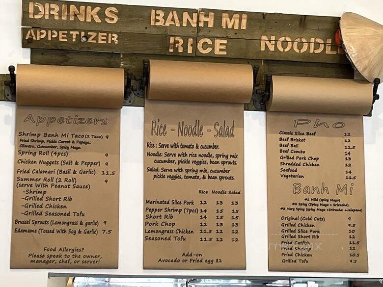 The Banh MI Shop - White Plains, NY menu_pic