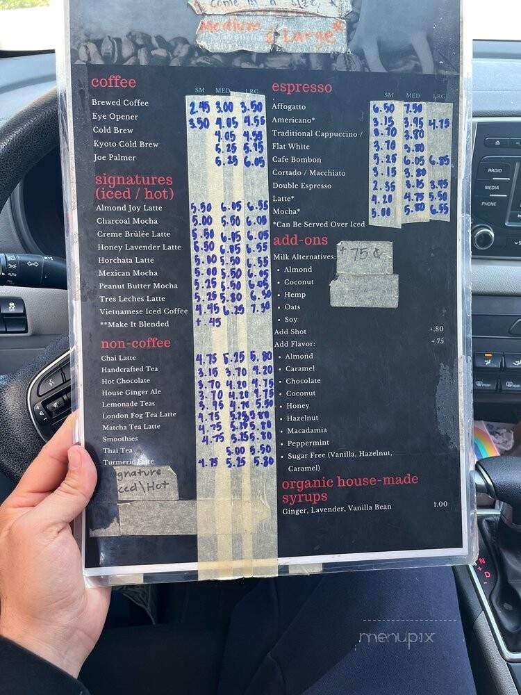 Tribute Coffee - Garden Grove, CA menu_pic
