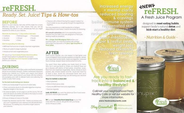 Fresh Healthy Cafe - Spanish Fort, AL menu_pic