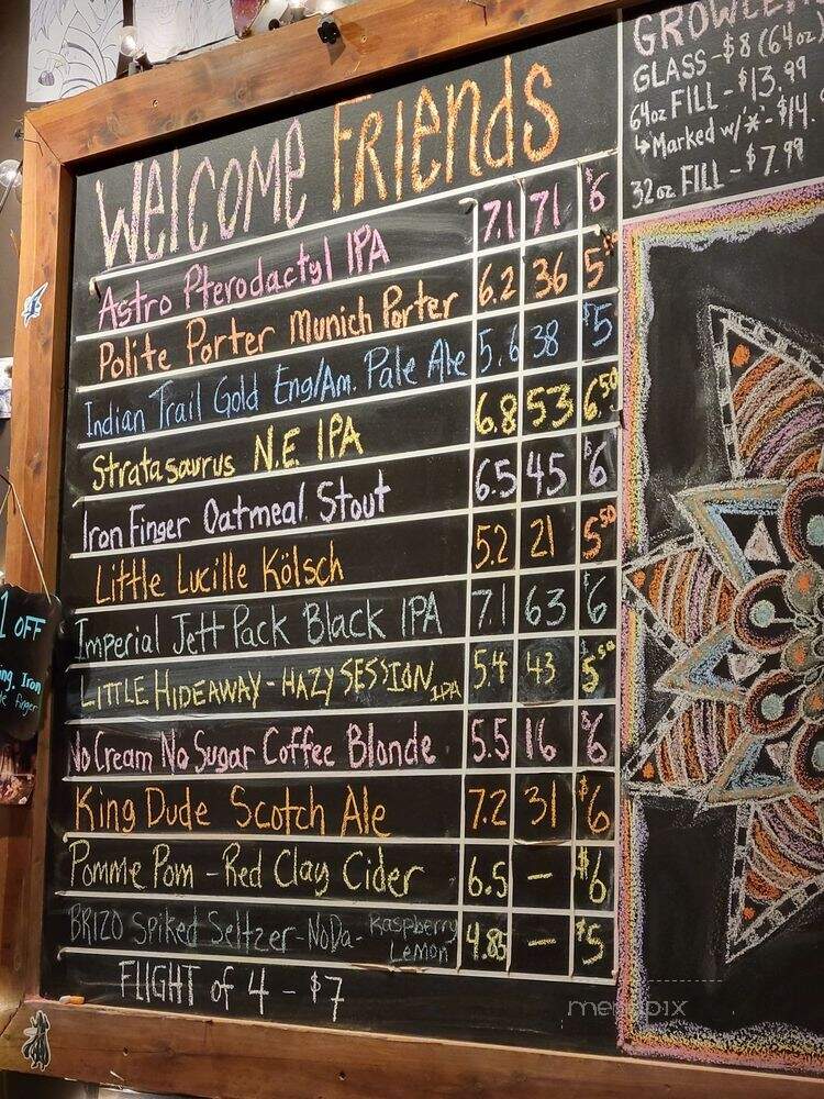 Sweet Union Brewing Company - Indian Trail, NC menu_pic