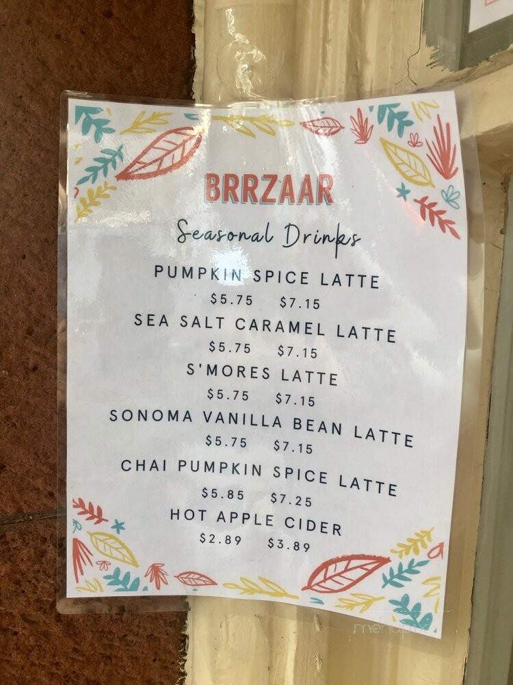 BRRZAAR at Bridge Street - Irvington, NY menu_pic