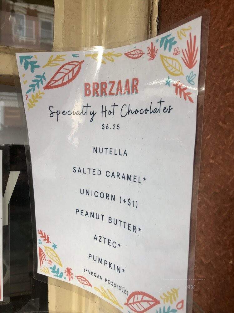 BRRZAAR at Bridge Street - Irvington, NY menu_pic