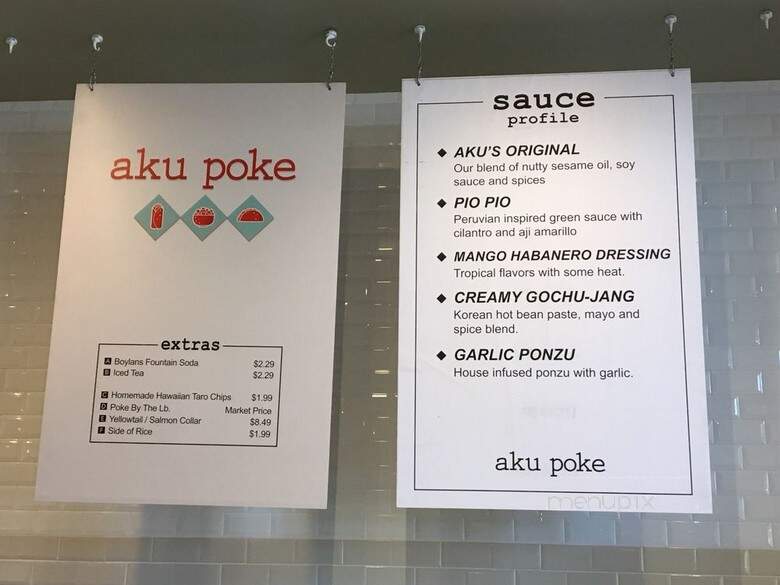 Aku Poke - Alhambra, CA menu_pic
